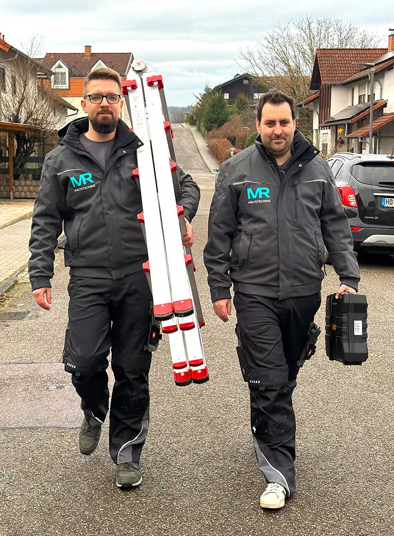 Foto, links Lars Maier, rechts Patrick Reinhardt